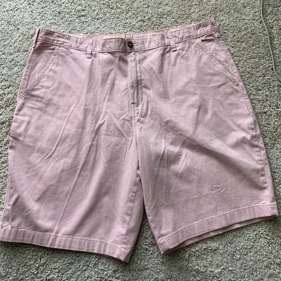 NEW George MENS STRETCH FLAT FRONT SHORTS 10/" Inseam Above Knee NWT